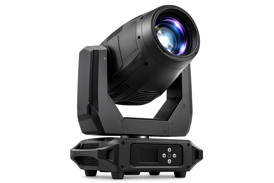 Stage lighting fixture representing a professional lighting application